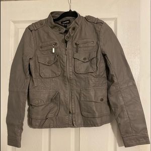 bebe- Faux Leather Jacket